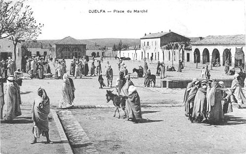 Place du marché de Djelfa